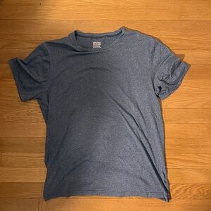 Men's Crew Neck Short Sleeve Tee - Blue
